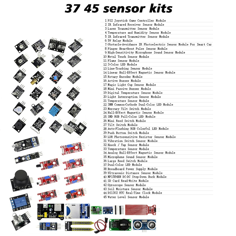 Dht11 - Sensorkit Sensorkit 45 sensoren 37 sensoren