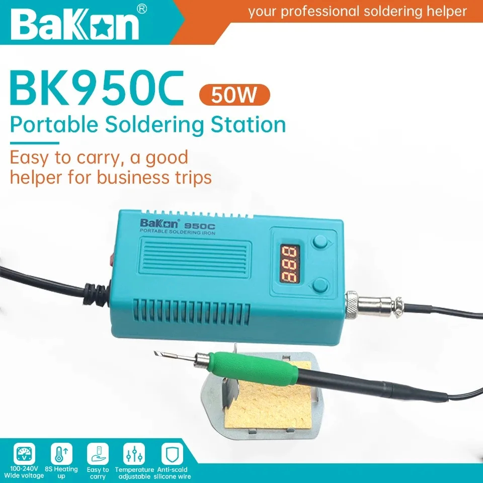 Soldering Iron Temperature Probe - Bakon Draagbaar Digitaal Soldeerstation met C210