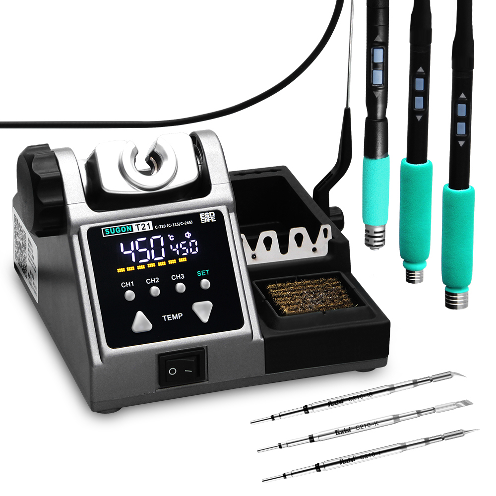 Soldering Iron Temperature Probe - Sugon T21 Soldeerstation Compatibel Originele Soldeerbout