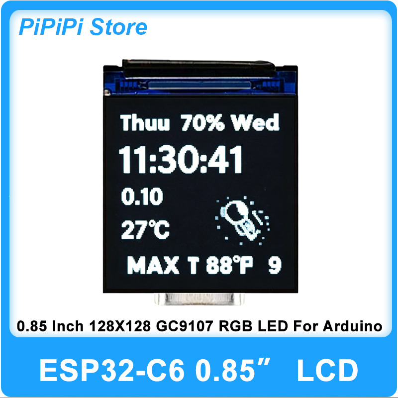 Sd Card Module - ESP32 C6 0,85 inch 128x128 IPS
