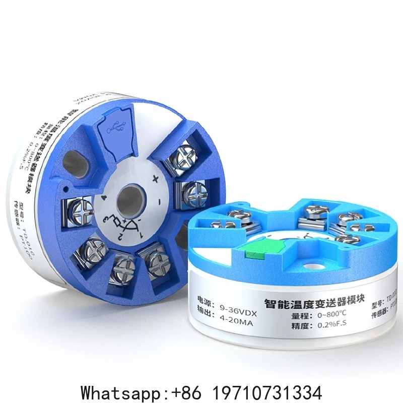 Thermocouple Module K Type - 4-20mA Temperatuurtransmittermodule PT100 K-type thermokoppel RTD