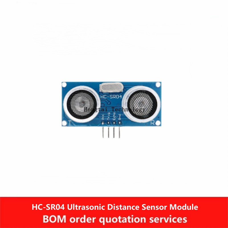 Ultrasonic Sensor Hc-Sr04 - HC-SR04 Ultrasone afstandssensormodule Spanning 3,3 V-5