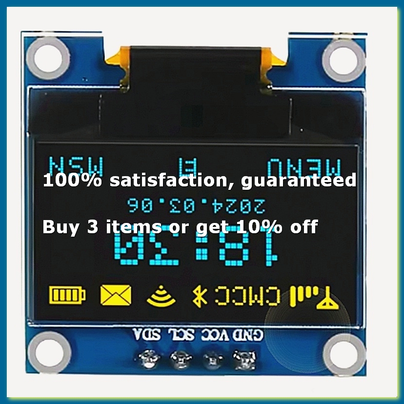 Oled Display 0.96 - 0,96 inch OLED-schermmodule I2C IIC 128x64