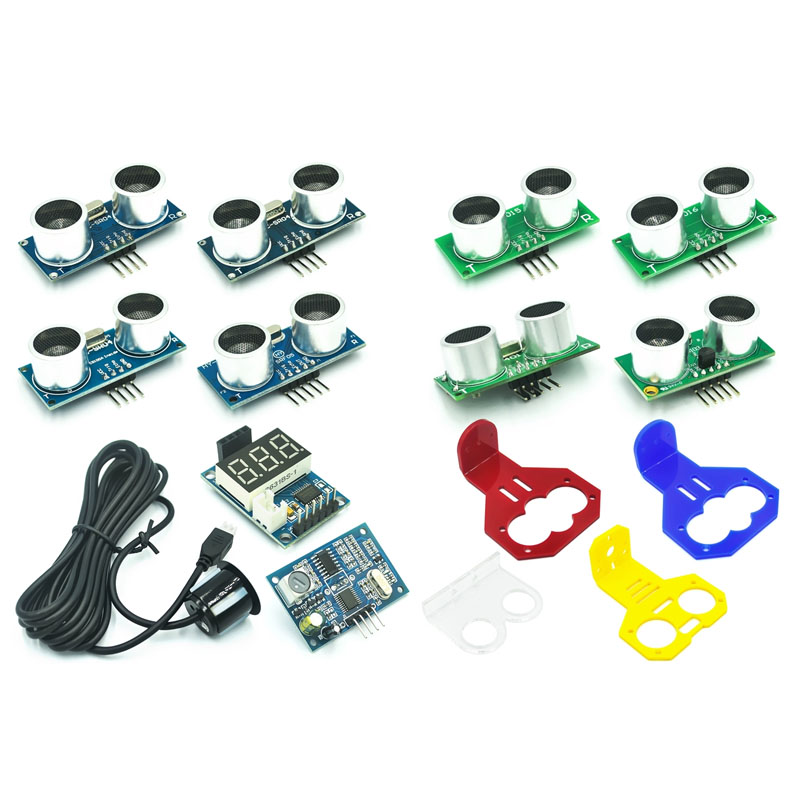 Ultrasonic Sensor Hc-Sr04 - HC-SR04 HYSRF05 US-15/16/26/25/100 Ultrasone bereikmodule Sensorbeugel