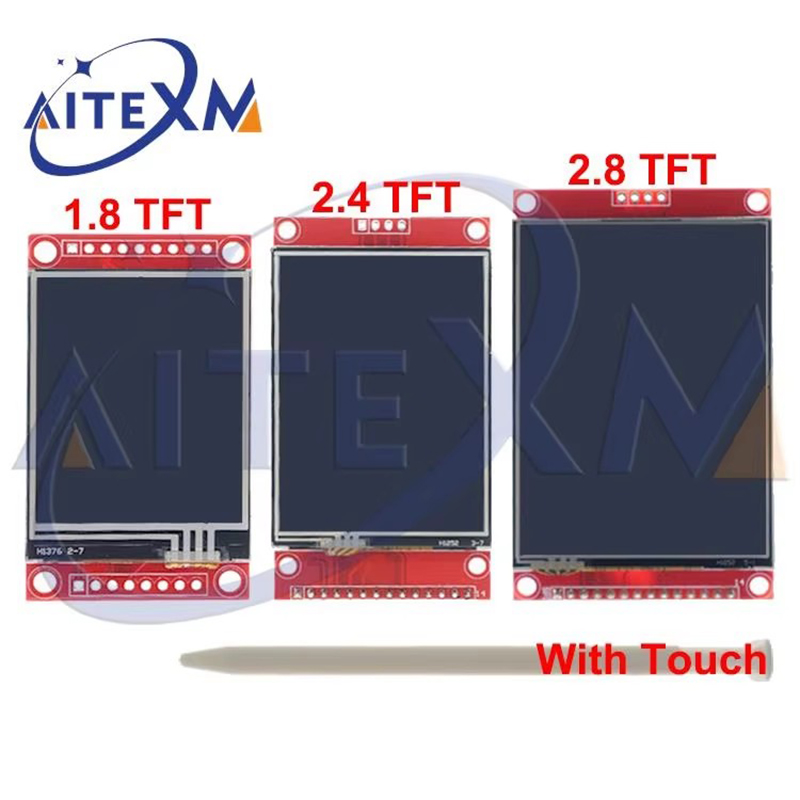 Tft Display 2.4 - SPI seriële weergave met Touch 1.8
