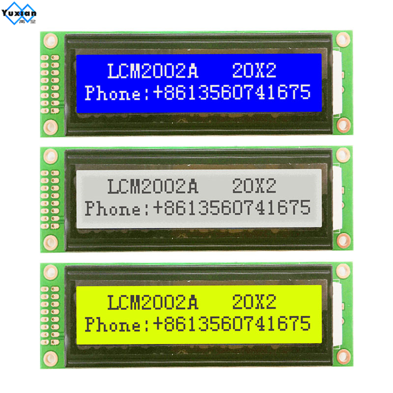 Lcd 1602 - 20X2 LCD-Scherm Module I2c 2002a Compatibel