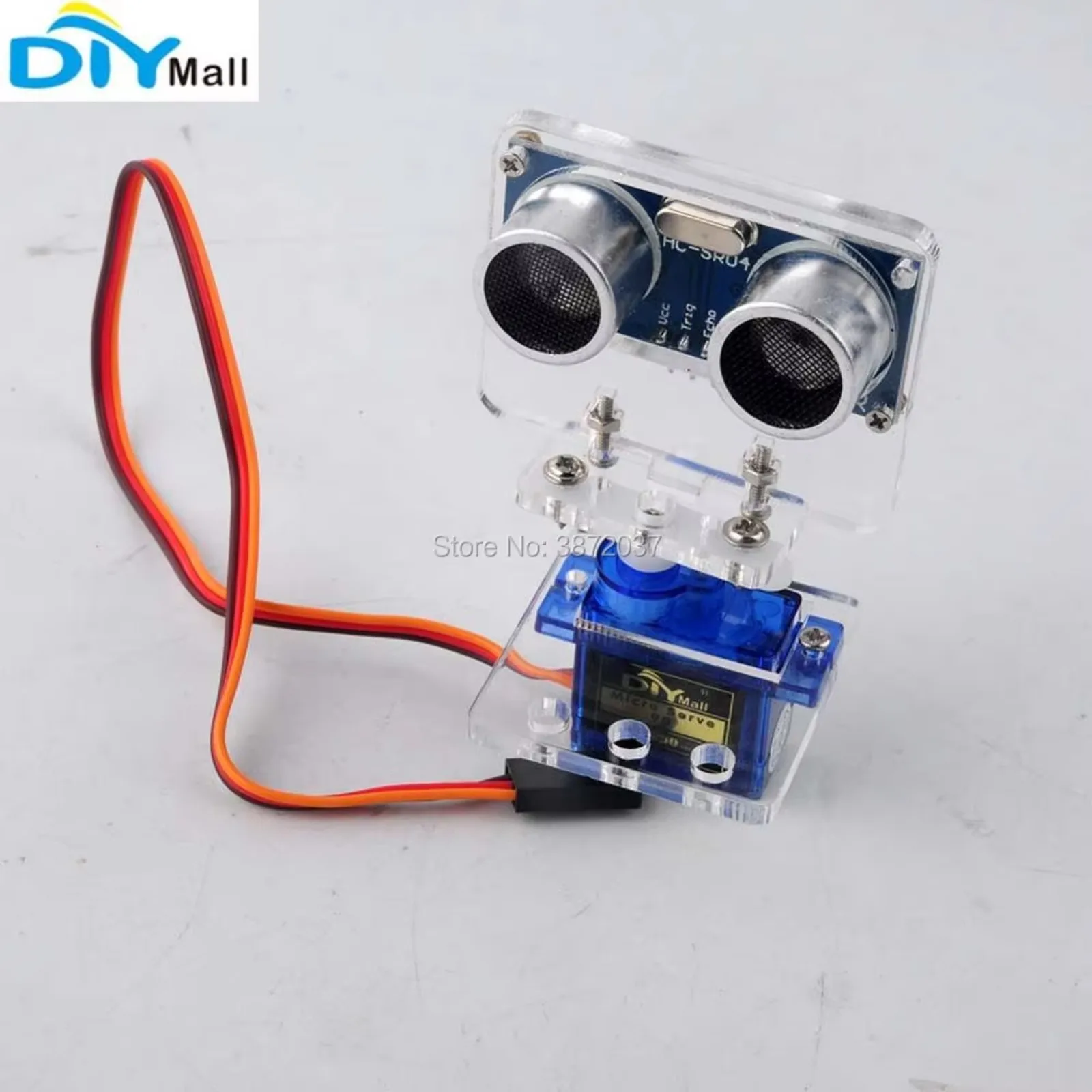 Ultrasonic Sensor Hc-Sr04 - DIYmall HC-SR04 ultrasone sensor en 9G