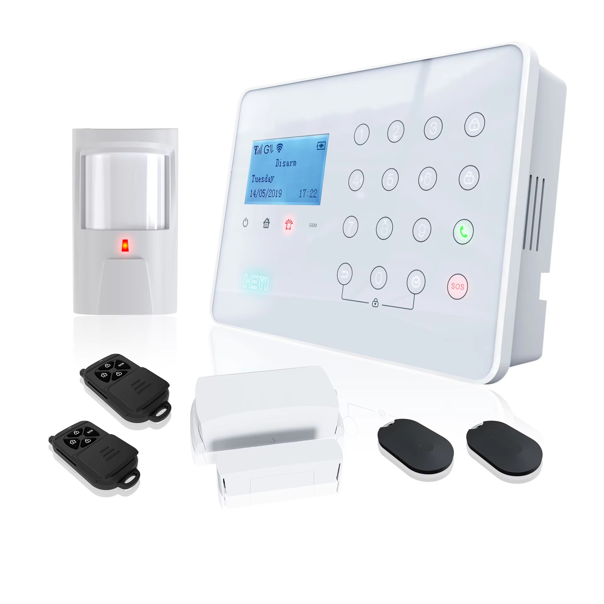 Pir Motion Sensor - Alarmsysteem Draadloze beveiligingssystemen voor thuis Buiten