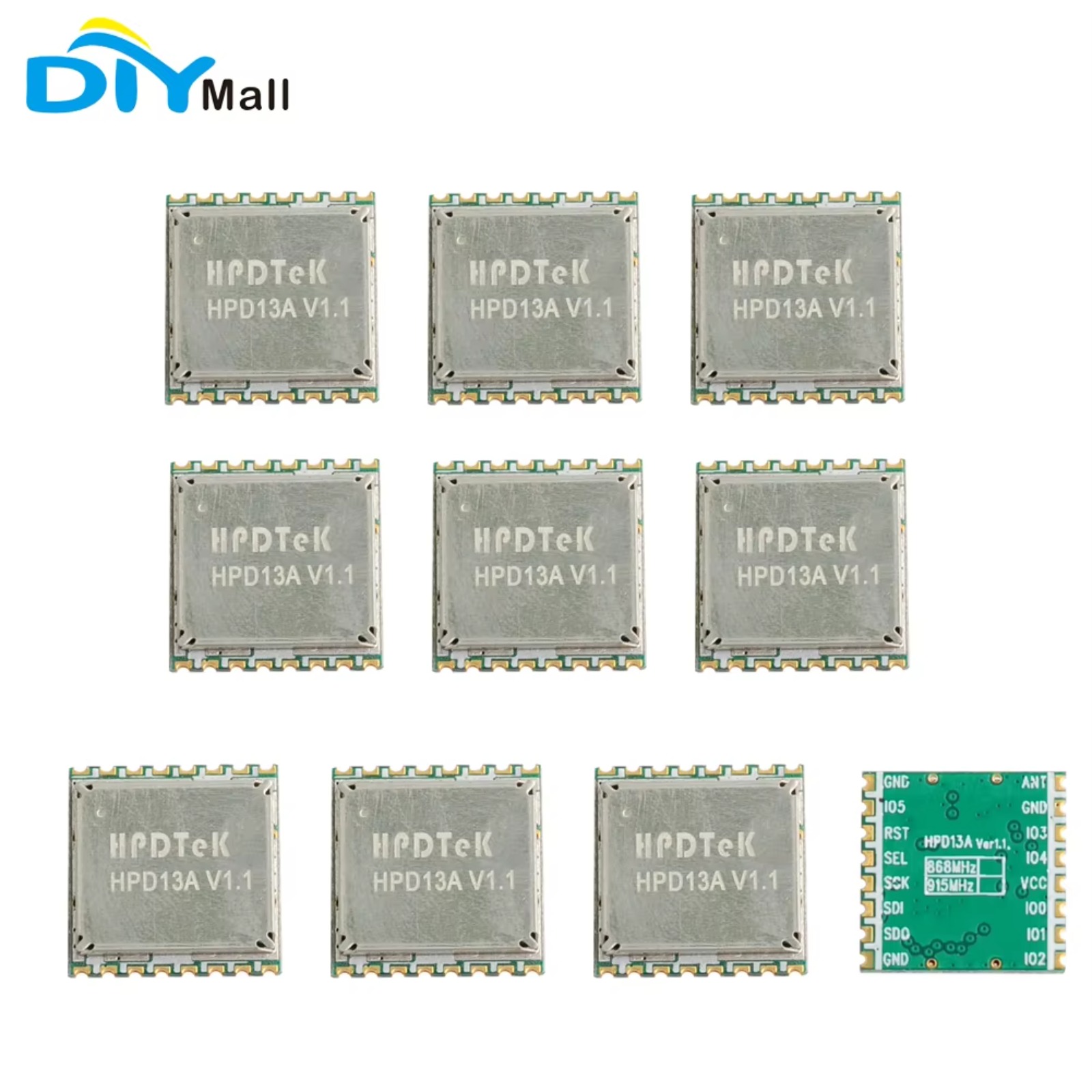10 STKS HPD13A 868 MHz/915 MHz - Lora Rfm95 recensie en prijs