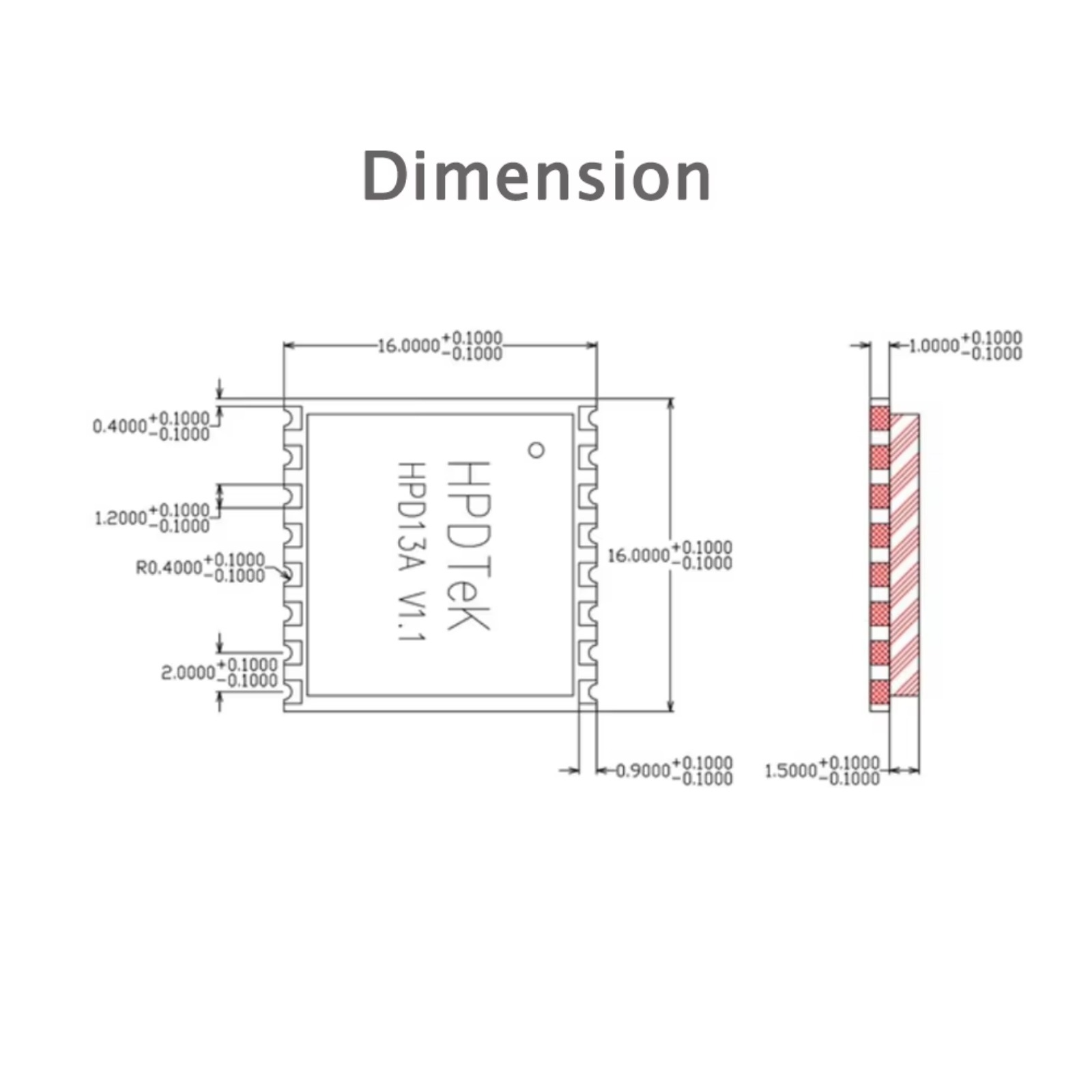 10 STKS HPD13A 868 MHz/915 MHz - Lora Rfm95 recensie en prijs