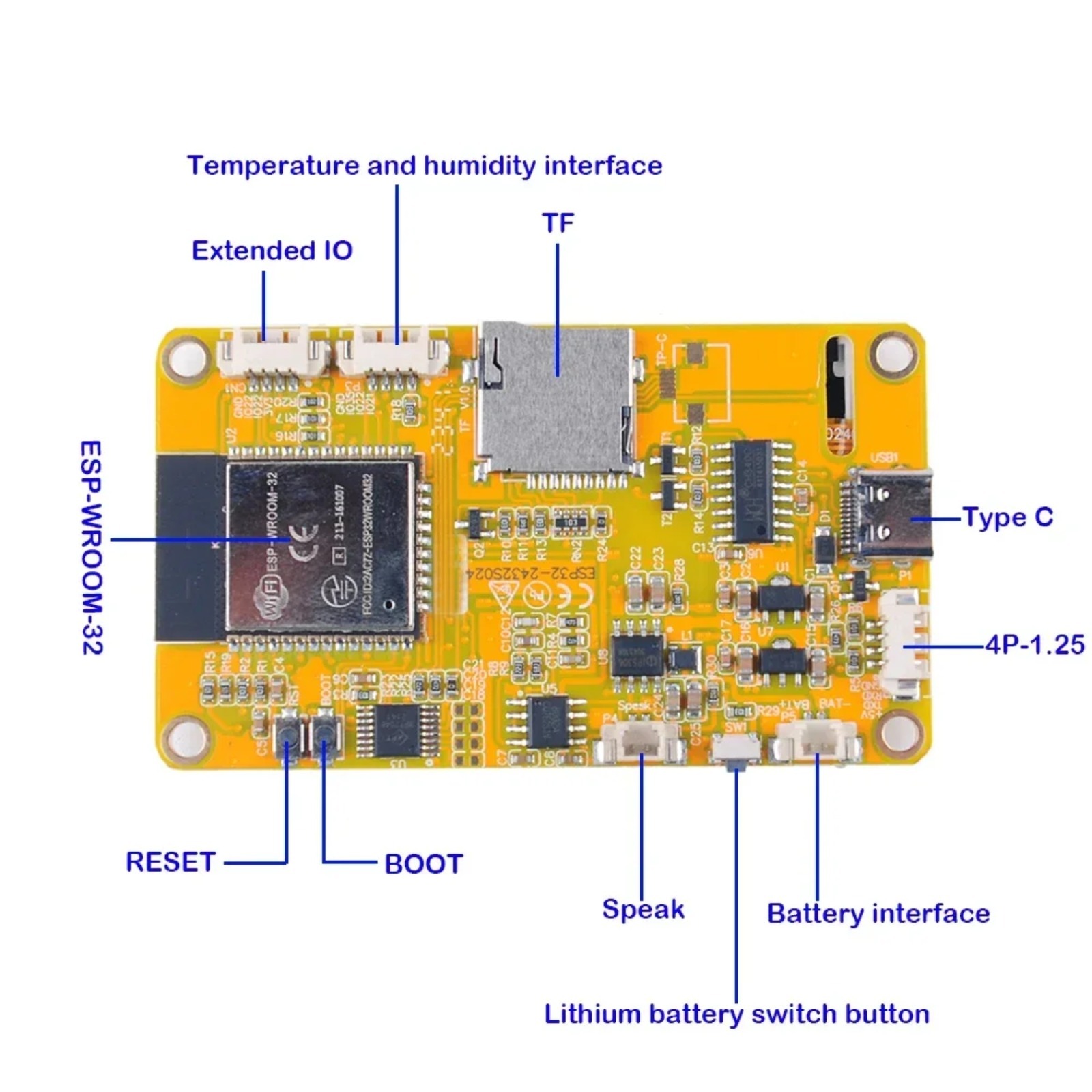 2,4 inch ESP32 display met WiF - Ili9341 recensie en prijs