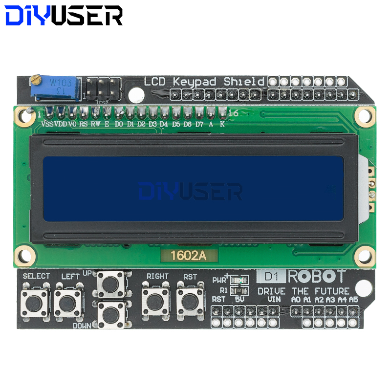 DIYUSER 1602 LCD-toetsenbordsc - Lcd 1602 recensie en prijs