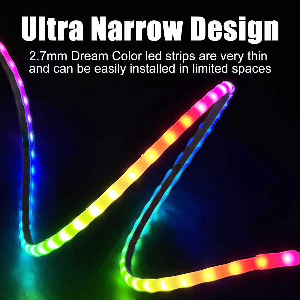 DC5V 2,7 mm ultra smalle WS281 - Ws2812B Strip 5V recensie en prijs