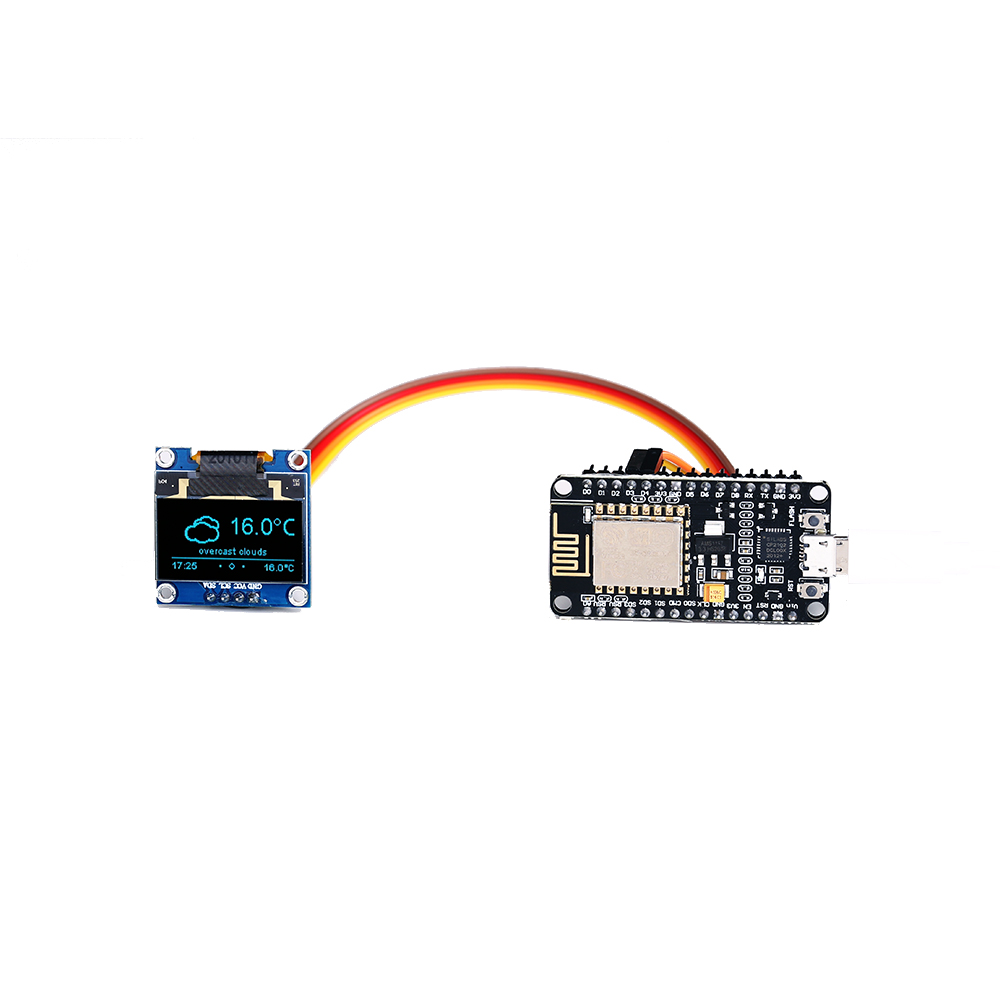 ESP8266 Weerstation Diy Kit Me - Oled Display 0.96 recensie en prijs