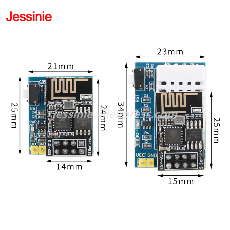 2 stks/1 st ESP8266 ESP-01S DH - Dht22 recensie en prijs