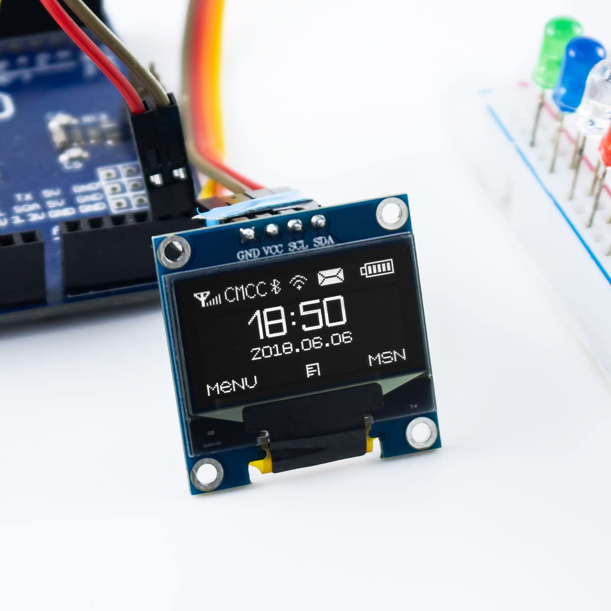 0,96 inch OLED I2C IIC-display - Oled Display 0.96 recensie en prijs