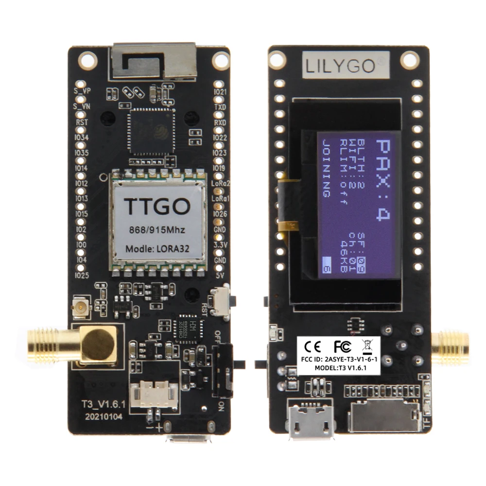 LILYGO ®   TTGO LoRa32 V2.1_1. - Oled Display 0.96 recensie en prijs