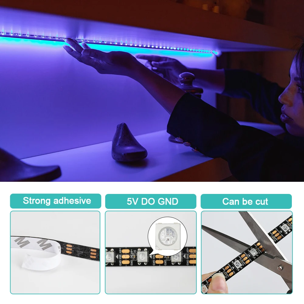 5V WS2812B Pixel RGB Led Strip - Ws2812B Strip 5V recensie en prijs