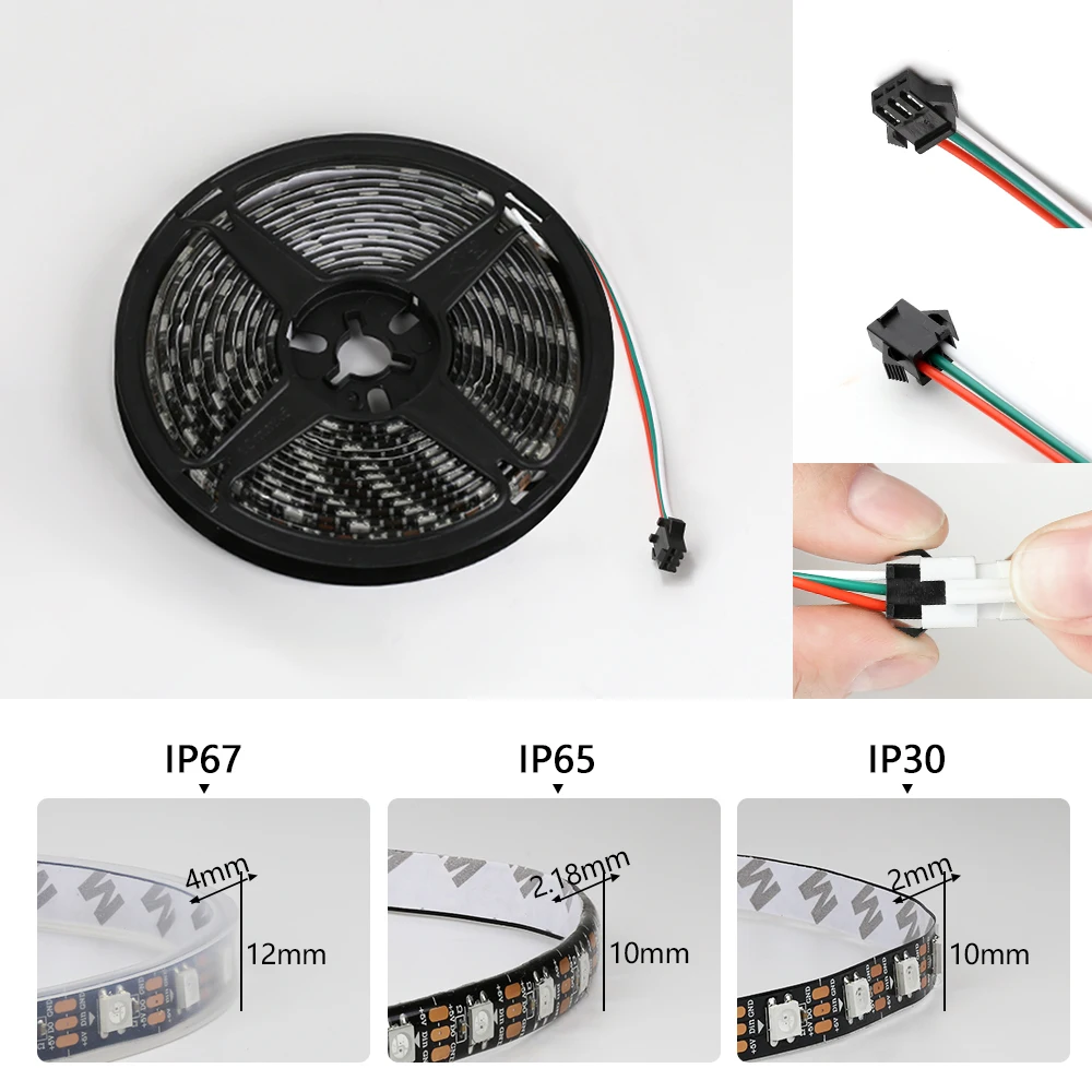 5V WS2812B Pixel RGB Led Strip - Ws2812B Strip 5V recensie en prijs