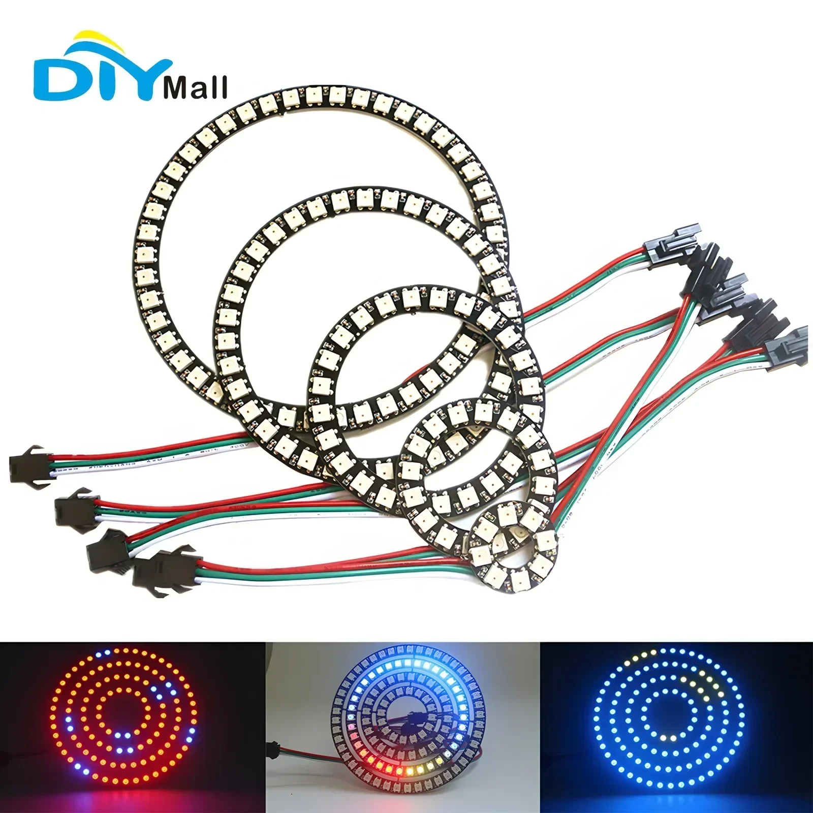 DIYmall WS2812B 5050 RGB LED R - Ws2812B recensie en prijs