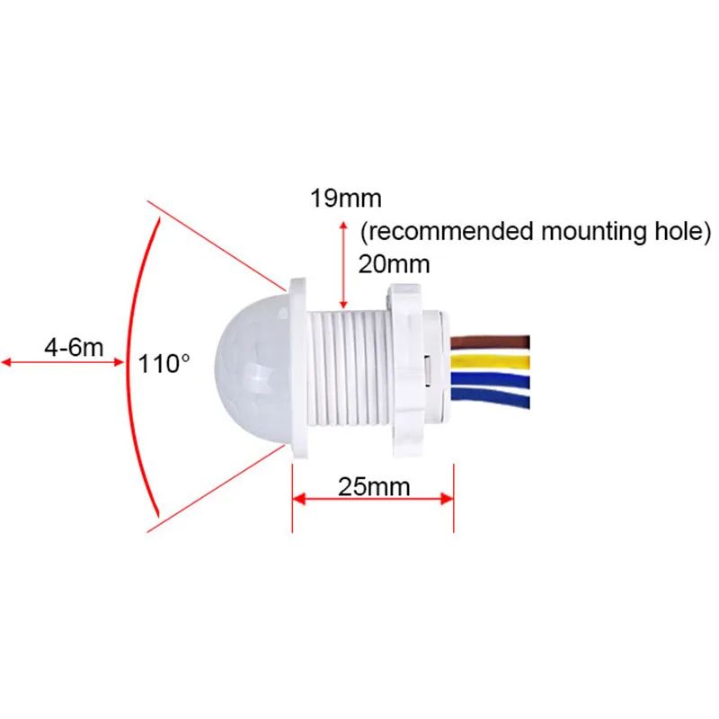 2 Stuks Smart PIR Sensor Detec - Pir Motion Sensor recensie en prijs