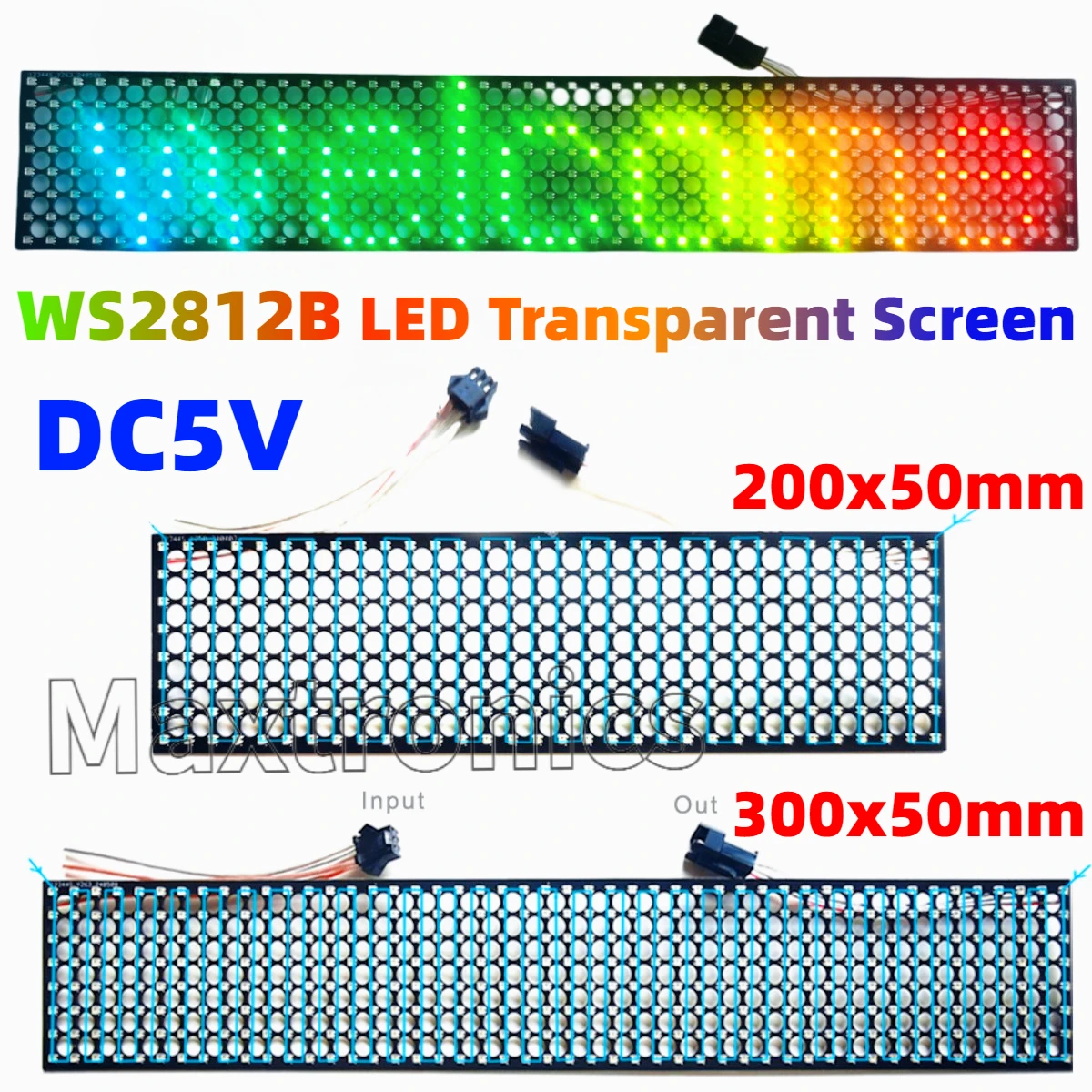WS2812B LED transparant scherm - Ws2812B recensie en prijs