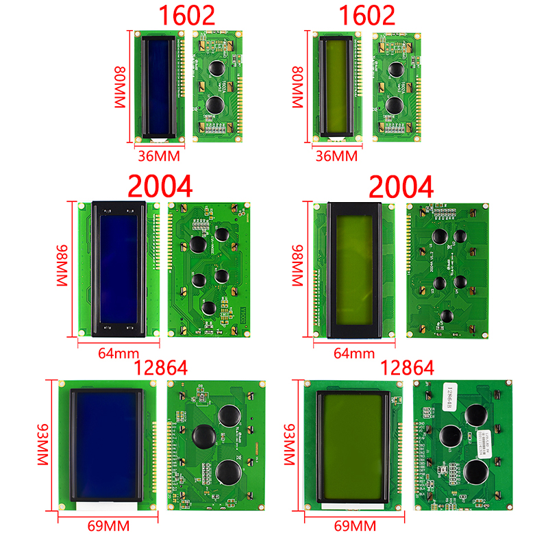 Lcd Module Blauw Groen Screen  - Lcd 1602 recensie en prijs