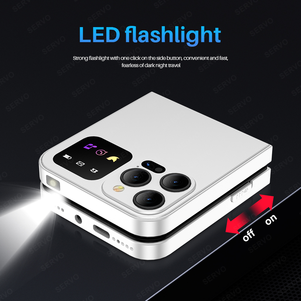 SERVO A50 PRO Flip mobiele tel - Tft Display 2.4 recensie en prijs