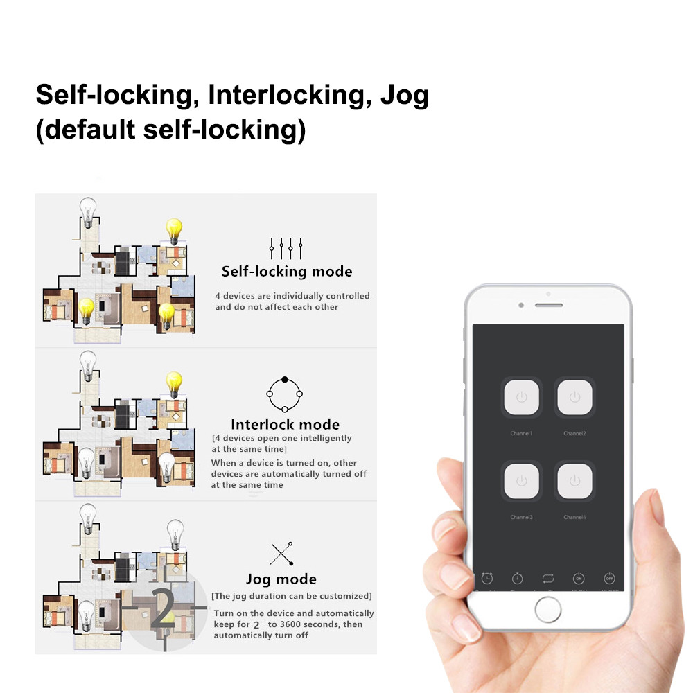 4CH Smart WiFi Relaismodule Dr - Relay Module 4 Channel recensie en prijs