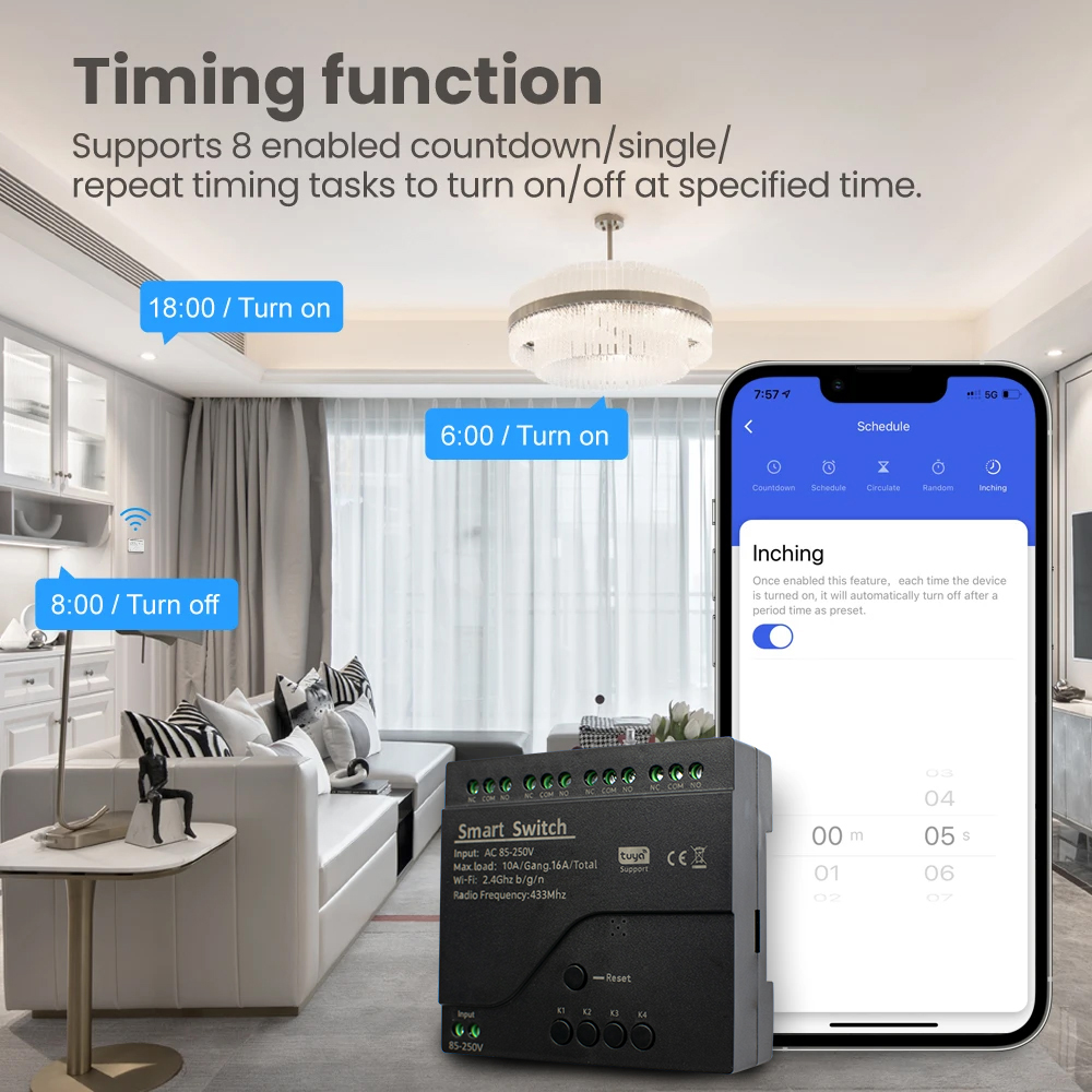 4CH Smart WiFi Relaismodule Dr - Relay Module 4 Channel recensie en prijs