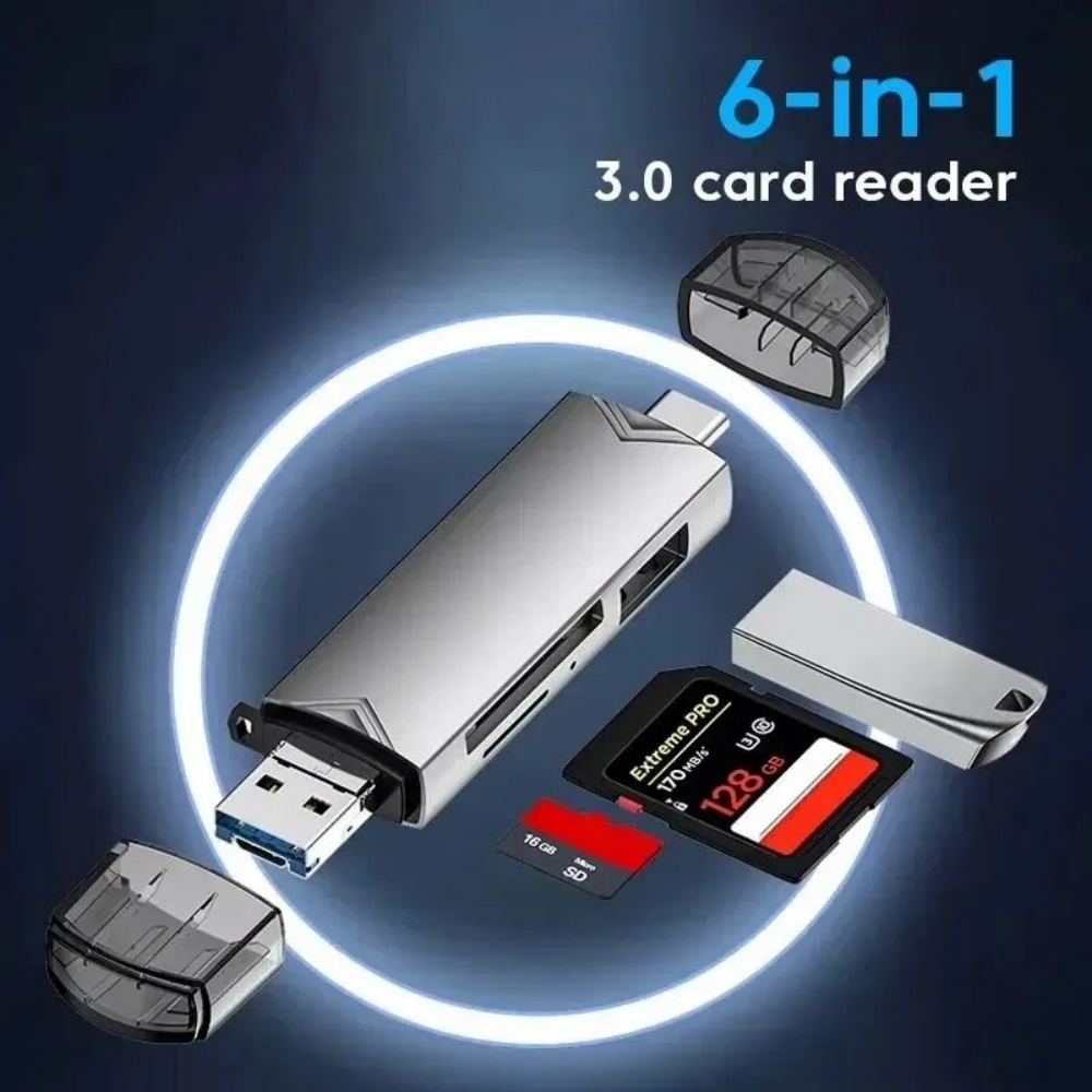 6-in-1 USB 3.0 OTG-kaartlezer  - Sd Card Module recensie en prijs
