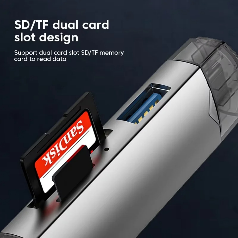 6-in-1 USB 3.0 OTG-kaartlezer  - Sd Card Module recensie en prijs