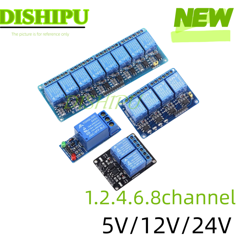 DC 5V 12V 24V 1 2 4 6 8 Kanaal - Relay Module 4 Channel recensie en prijs