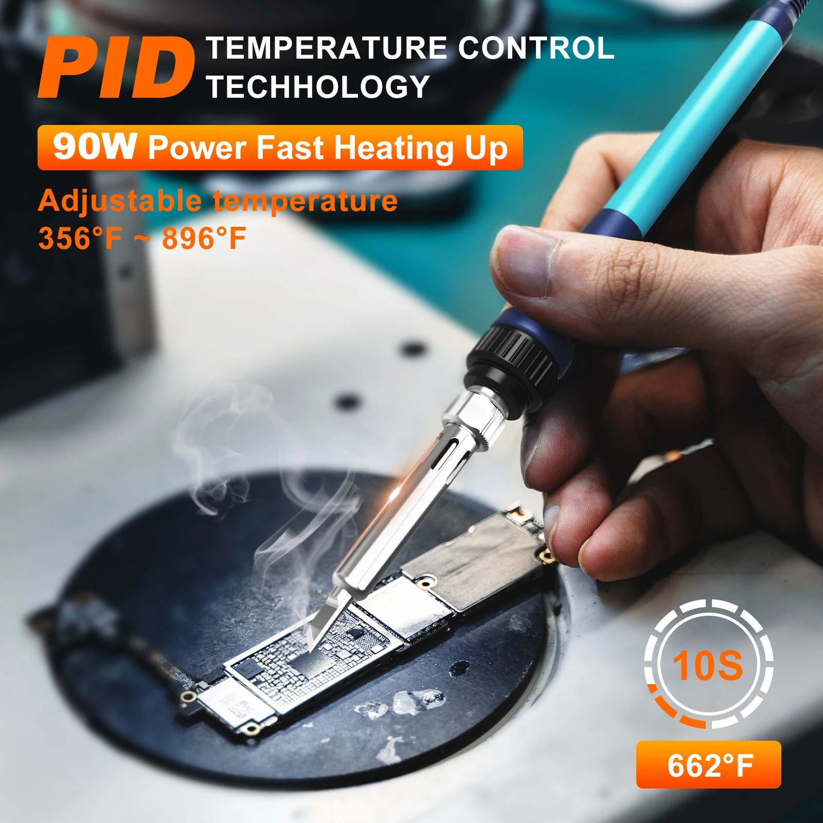 Bakon BK969 90W Soldeerstation - Soldering Iron Temperature Probe recensie en prijs