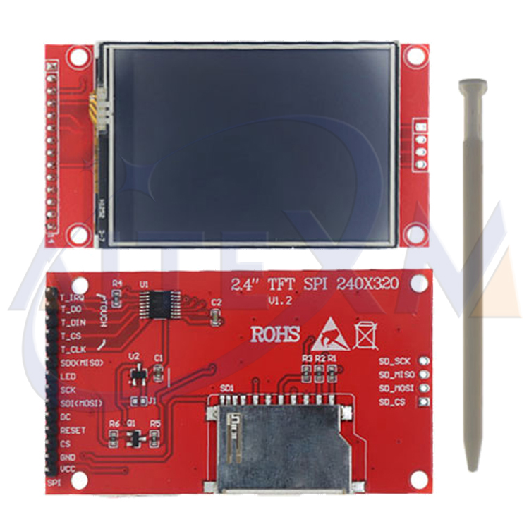 SPI seriële weergave met Touch - Tft Display 2.4 recensie en prijs