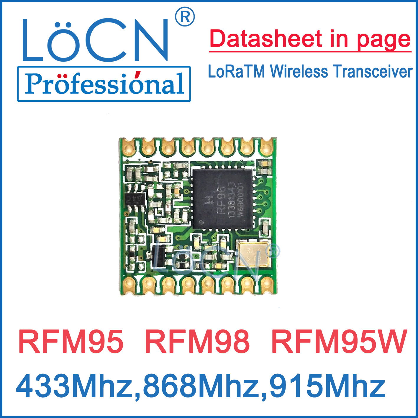 5 stks RFM95 RFM98 RFM96 RFM95 - Lora Rfm95 recensie en prijs