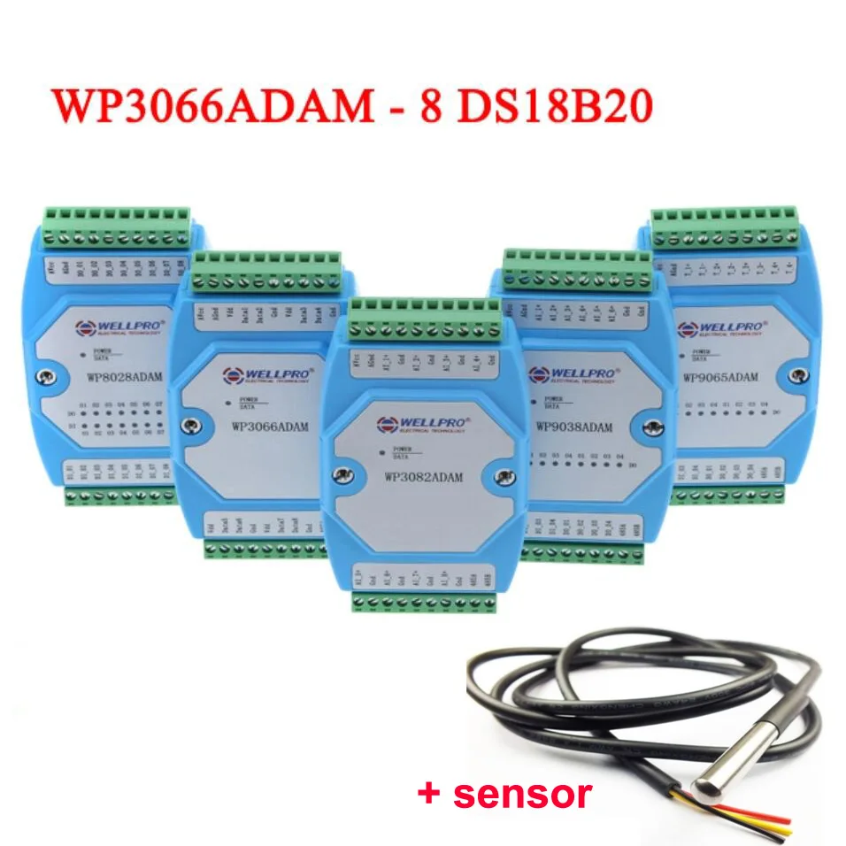 NF 8-kanaals temperatuursensor - Ds18B20 recensie en prijs