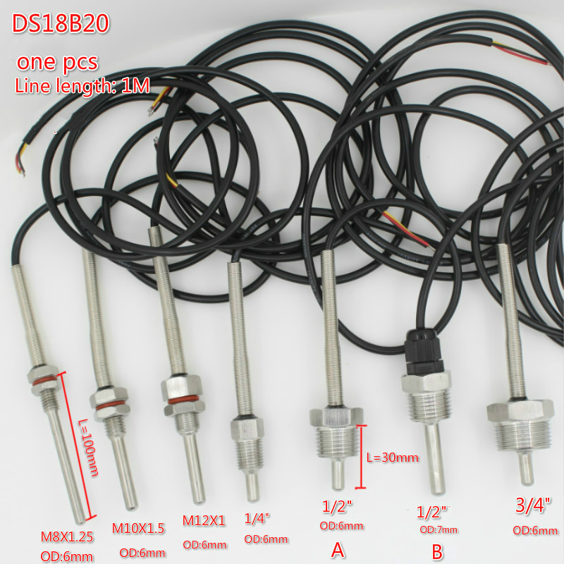 DS18B20 Digitale temperatuurse - Ds18B20 recensie en prijs