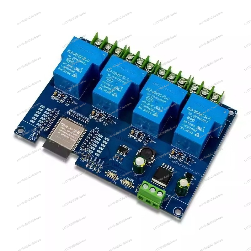 4-kanaals 30A WiFi Bluetooth-r - Relay Module 4 Channel recensie en prijs