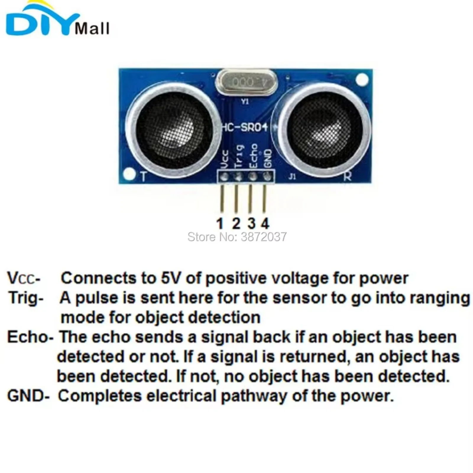 DIYmall HC-SR04 ultrasone sens - Ultrasonic Sensor Hc-Sr04 recensie en prijs