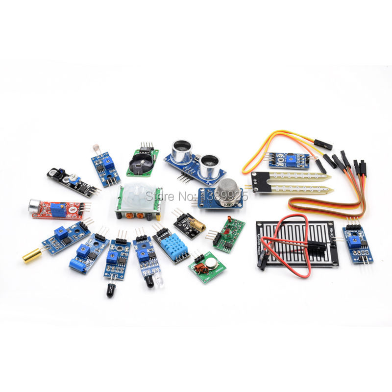 16 soorten sensormodulekit voo - Ultrasonic Sensor Hc-Sr04 recensie en prijs