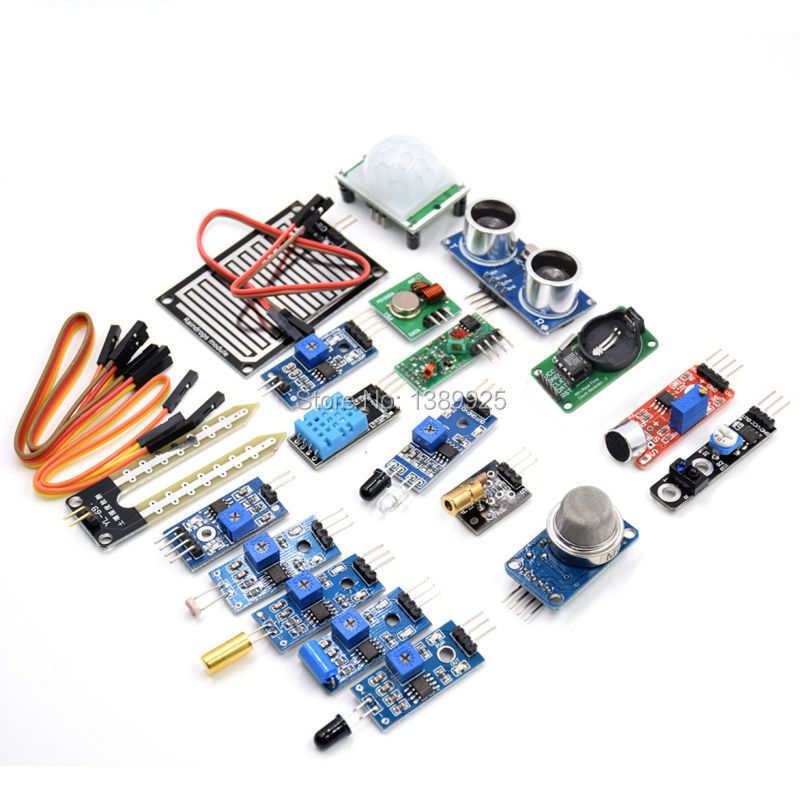 16 soorten sensormodulekit voo - Ultrasonic Sensor Hc-Sr04 recensie en prijs